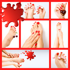 Maniküre, Pediküre, UV-Nagellack